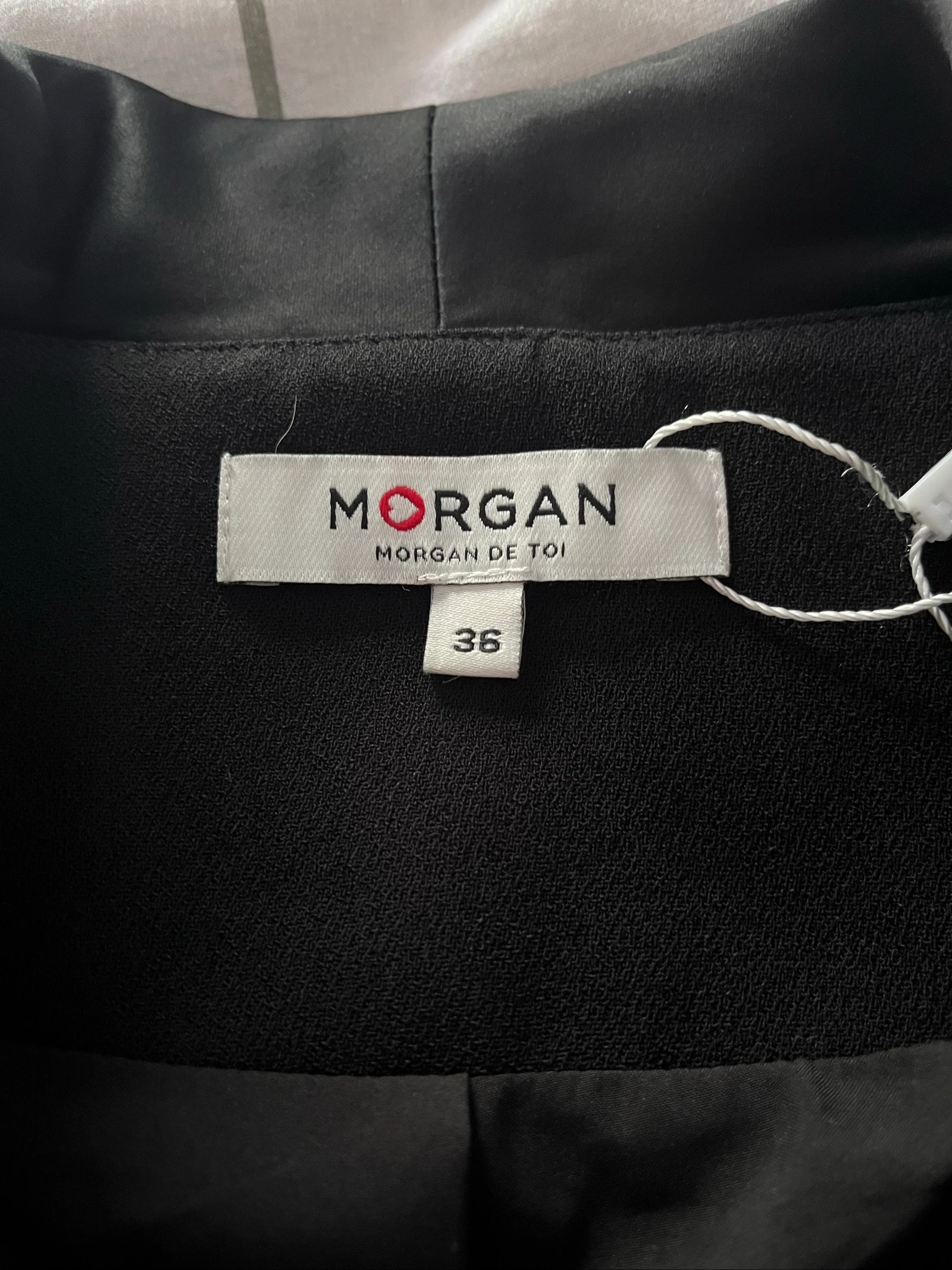 Morgan Black Rita Dress Size 36 – photo 3